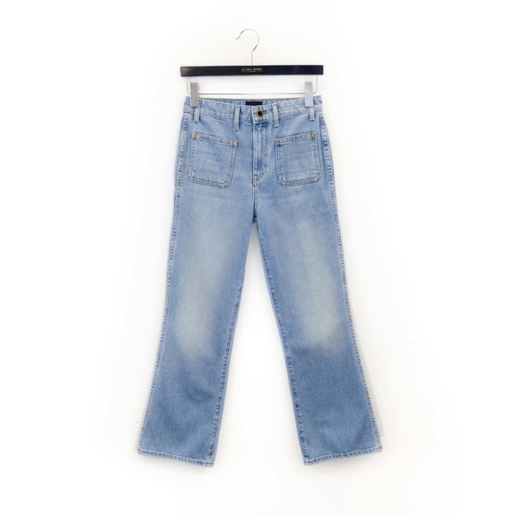 Khaite Rachel Patch Pocket Flare Jeans - Light Blue
Denim Austin - Size 28 - Picture 4 of 13